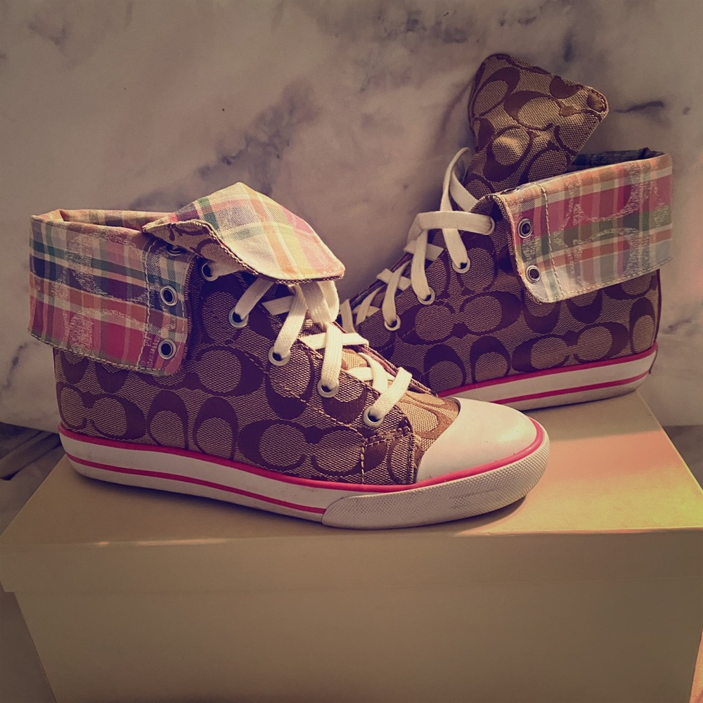 Coach High top/change to Mid top Sneakers